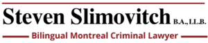 Montreal criminal lawyer Steven Slimovitch website logo cropped